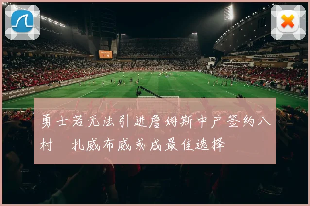 勇士若无法引进詹姆斯中产签约八村塁扎威布威或成最佳选择